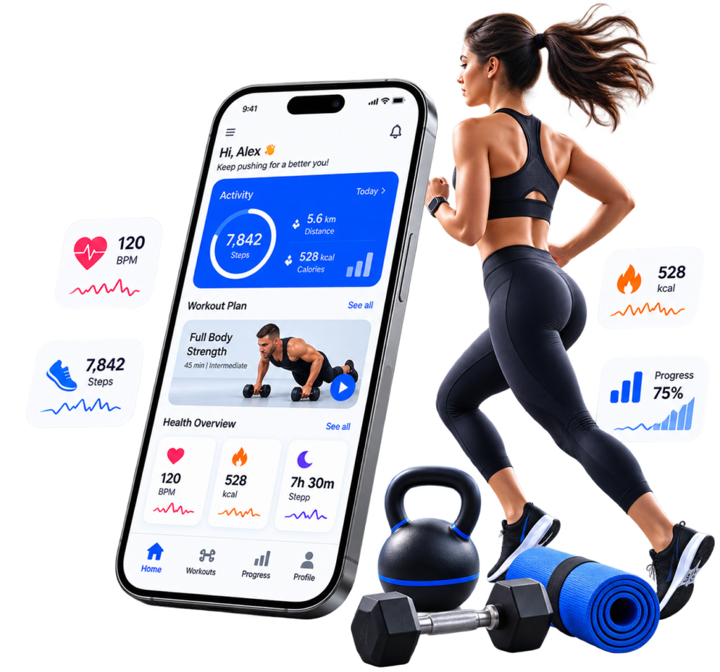 Fitness App Development Services in Pakistan